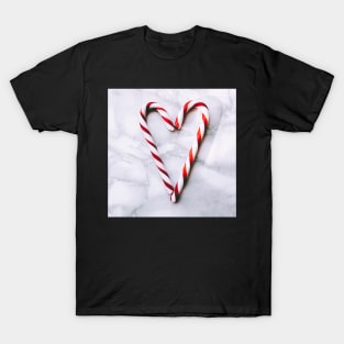 Candy Cane Heart T-Shirt